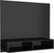 vidaXL - Tv-wandmeubel - 102x23,5x90 - cm - bewerkt - hout - hoogglans - zwart