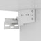 vidaXL - Tv-wandmeubel - 102x35x35 - cm - bewerkt - hout - hoogglans - wit