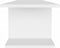 vidaXL - Tv-wandmeubel - 103x30x26,5 - cm - wit