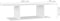 vidaXL - Tv-wandmeubel - 103x30x26,5 - cm - wit