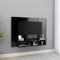 vidaXL - Tv-wandmeubel - 120x23,5x90 - cm - bewerkt - hout - hoogglans - zwart
