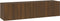 vidaXL - Tv-wandmeubel - 120x30x30 - cm - bewerkt - hout - bruin - eikenkleur