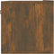 vidaXL - Tv-wandmeubel - 120x30x30 - cm - bewerkt - hout - gerookt - eikenkleurig