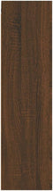 vidaXL - Tv-wandmeubel - 30,5x30x110 - cm - bruin - eikenkleur