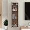 vidaXL - Tv-wandmeubel - 30,5x30x110 - cm - bruin - eikenkleur