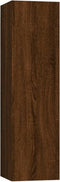 vidaXL - Tv-wandmeubel - 30,5x30x110 - cm - bruin - eikenkleur