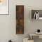 vidaXL - Tv-wandmeubel - 30,5x30x110 - cm - gerookt - eikenkleurig