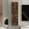 vidaXL - Tv-wandmeubel - 30,5x30x110 - cm - gerookt - eikenkleurig