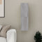 vidaXL - Tv-wandmeubel - 30,5x30x110 - cm - grijs - sonoma - eikenkleurig