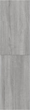 vidaXL - Tv-wandmeubel - 30,5x30x110 - cm - grijs - sonoma - eikenkleurig