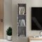 vidaXL - Tv-wandmeubel - 30,5x30x110 - cm - grijs - sonoma - eikenkleurig