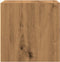 vidaXL - Tv-wandmeubel - 30,5x30x30 - cm - artisanaal - eikenkleurig