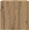 vidaXL - Tv-wandmeubel - 30,5x30x30 - cm - artisanaal - eikenkleurig