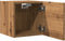 vidaXL - Tv-wandmeubel - 30,5x30x30 - cm - artisanaal - eikenkleurig