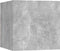 vidaXL - Tv-wandmeubel - 30,5x30x30 - cm - betongrijs