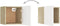 vidaXL - Tv-wandmeubel - 30,5x30x30 - cm - betongrijs