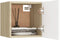 vidaXL - Tv-wandmeubel - 30,5x30x30 - cm - betongrijs