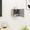 vidaXL - Tv-wandmeubel - 30,5x30x30 - cm - betongrijs