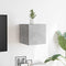 vidaXL - Tv-wandmeubel - 30,5x30x30 - cm - betongrijs