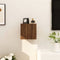 vidaXL - Tv-wandmeubel - 30,5x30x30 - cm - bruin - eikenkleur