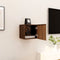 vidaXL - Tv-wandmeubel - 30,5x30x30 - cm - bruin - eikenkleur