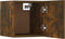 vidaXL - Tv-wandmeubel - 30,5x30x30 - cm - gerookt - eikenkleurig