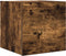 vidaXL - Tv-wandmeubel - 30,5x30x30 - cm - gerookt - eikenkleurig