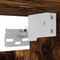vidaXL - Tv-wandmeubel - 30,5x30x30 - cm - gerookt - eikenkleurig