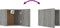 vidaXL - Tv-wandmeubel - 30,5x30x30 - cm - grijs - sonoma - eikenkleurig
