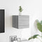 vidaXL - Tv-wandmeubel - 30,5x30x30 - cm - grijs - sonoma - eikenkleurig