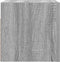 vidaXL - Tv-wandmeubel - 30,5x30x30 - cm - grijs - sonoma - eikenkleurig