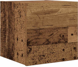 vidaXL - Tv-wandmeubel - 30,5x30x30 - cm - oud - houtkleurig
