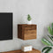 vidaXL - Tv-wandmeubel - 30,5x30x30 - cm - oud - houtkleurig