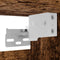 vidaXL - Tv-wandmeubel - 30,5x30x30 - cm - oud - houtkleurig