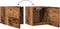 vidaXL - Tv-wandmeubel - 30,5x30x30 - cm - oud - houtkleurig