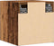 vidaXL - Tv-wandmeubel - 30,5x30x30 - cm - oud - houtkleurig