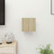 vidaXL - Tv-wandmeubel - 30,5x30x30 - cm - sonoma - eikenkleurig