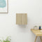 vidaXL - Tv-wandmeubel - 30,5x30x30 - cm - sonoma - eikenkleurig