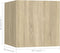 vidaXL - Tv-wandmeubel - 30,5x30x30 - cm - sonoma - eikenkleurig