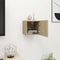 vidaXL - Tv-wandmeubel - 30,5x30x30 - cm - sonoma - eikenkleurig