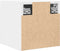 vidaXL - Tv-wandmeubel - 30,5x30x30 - cm - wit