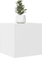 vidaXL - Tv-wandmeubel - 30,5x30x30 - cm - wit