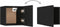 vidaXL - Tv-wandmeubel - 30,5x30x30 - cm - zwart