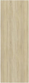 vidaXL - Tv-wandmeubel - 37x37x107 - cm - bewerkt - hout - sonoma - eikenkleurig - wit