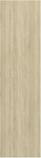 vidaXL - Tv-wandmeubel - 37x37x142,5 - cm - bewerkt - hout - sonoma - eikenkleur - wit