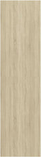 vidaXL - Tv-wandmeubel - 37x37x142,5 - cm - bewerkt - hout - sonoma - eikenkleur - wit