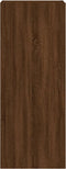 vidaXL - Tv-wandmeubel - 40,5x30x102 - cm - bewerkt - hout - bruin - eikenkleur