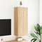 vidaXL - Tv-wandmeubel - 40,5x30x102 - cm - bewerkt - hout - sonoma - eikenkleurig