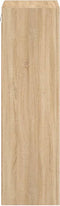 vidaXL - Tv-wandmeubel - 40,5x30x102 - cm - bewerkt - hout - sonoma - eikenkleurig