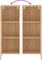 vidaXL - Tv-wandmeubel - 40,5x30x102 - cm - bewerkt - hout - sonoma - eikenkleurig
